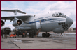 Russian zero-g aircraft IL-76MDK on runway